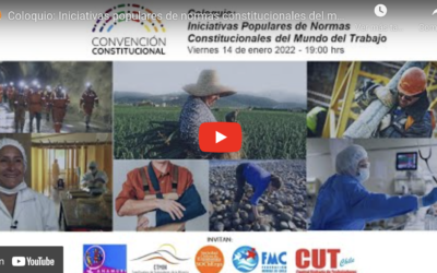 Coloquio Sochergo, FMC y CTMIN sobre Iniciativas Populares Constitucionales