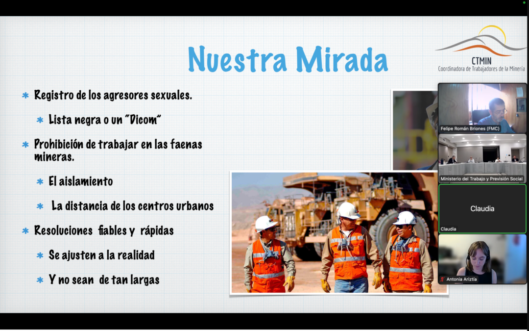 CTMIN expone consideraciones para Implementación Convenio 190 OIT en Consejo Superior Laboral