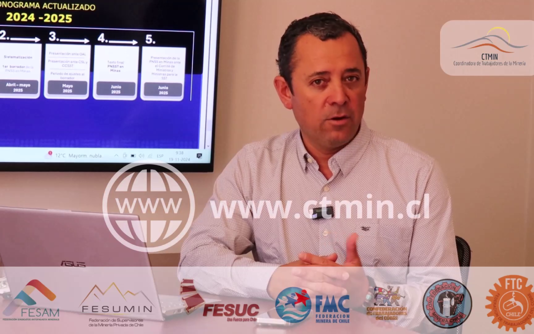 Conoce la participación de CTMIN en la Comisión Tripartita para una Política Nacional de Seguridad y Salud