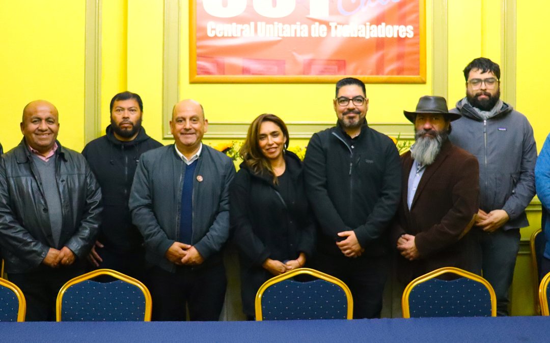 CTMIN FORTALECE LAZOS CON NUEVA DIRECTIVA DE LA CUT Y REAFIRMA SU ROL COMO REPRESENTANTE DEL SECTOR MINERO