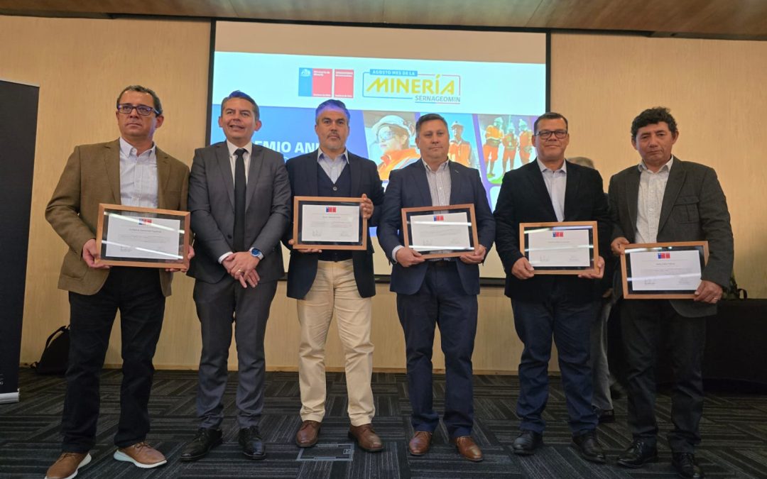 DIRIGENTES CTMIN RECIBEN RECONOCIMIENTO NACIONAL POR SU APORTE A LA SEGURIDAD EN MINERÍA
