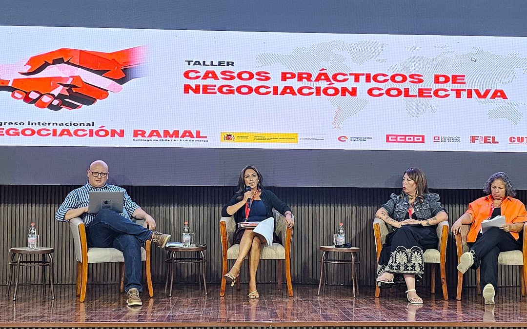 CTMIN PARTICIPA EN SEMINARIO INTERNACIONAL SOBRE NEGOCIACIÓN RAMAL ORGANIZADO POR LA CUT